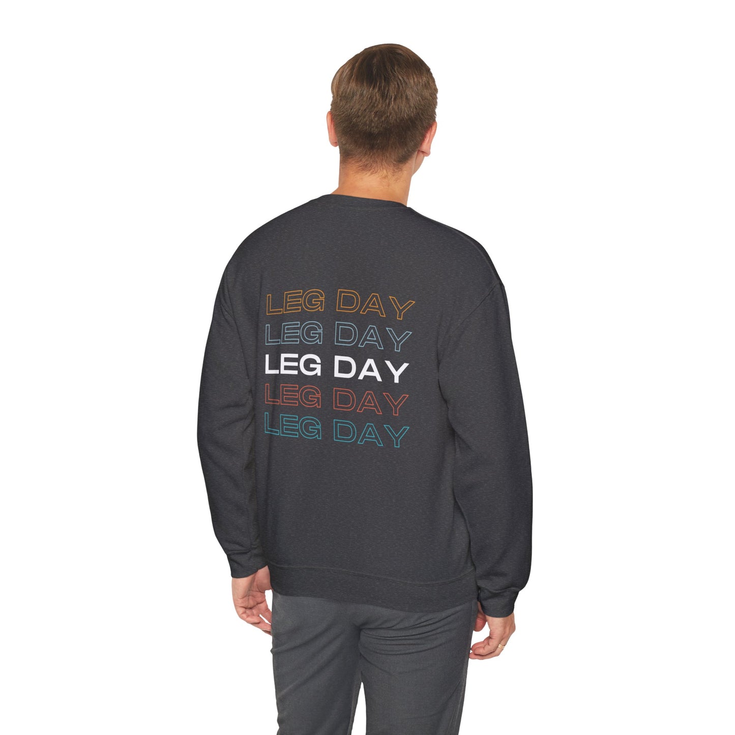 GYN Lifting Club "Leg Day" Pump Cover Unisex Sweatshirt