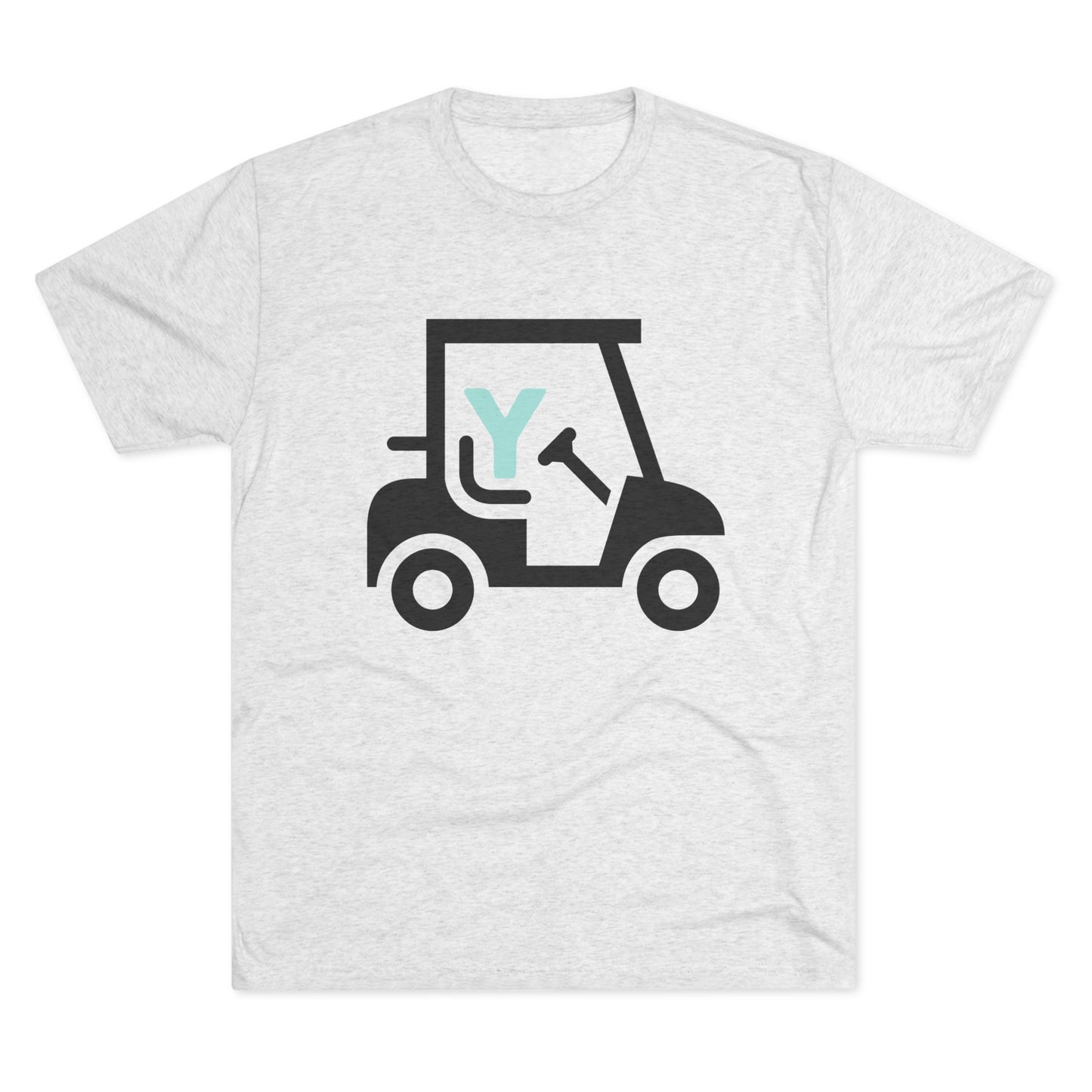 3OT Golf Cart Unisex Crew Tee (TRI-BLEND)