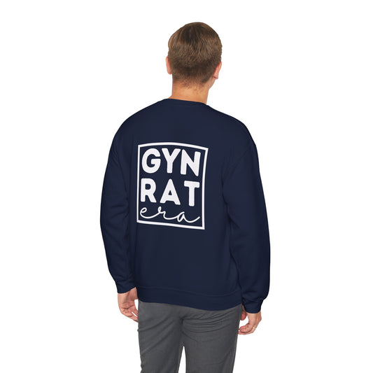 GYN Lifting Club "GYN Rat Era" Pump Cover (small front logo with back print) Unisex Sweatshirt