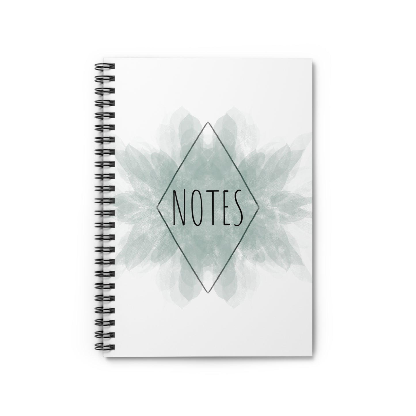 Air Brush Triangle Spiral Notebook - Ruled Line