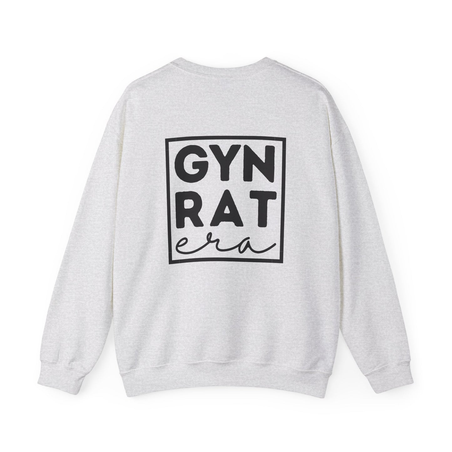 GYN Lifting Club "GYN Rat Era" Pump Cover (small front logo with back print) Unisex Sweatshirt