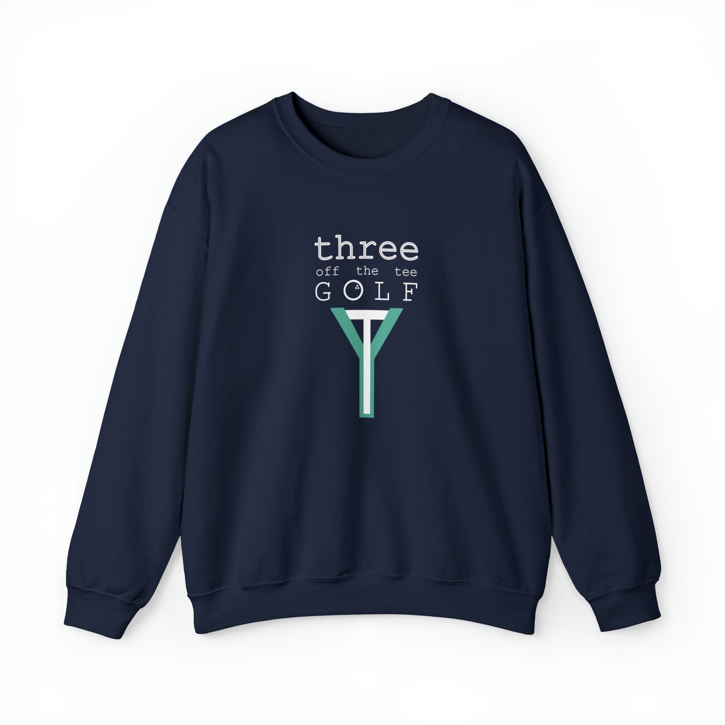 3OT Full Logo Unisex Crewneck Sweatshirt [front print & back logo]