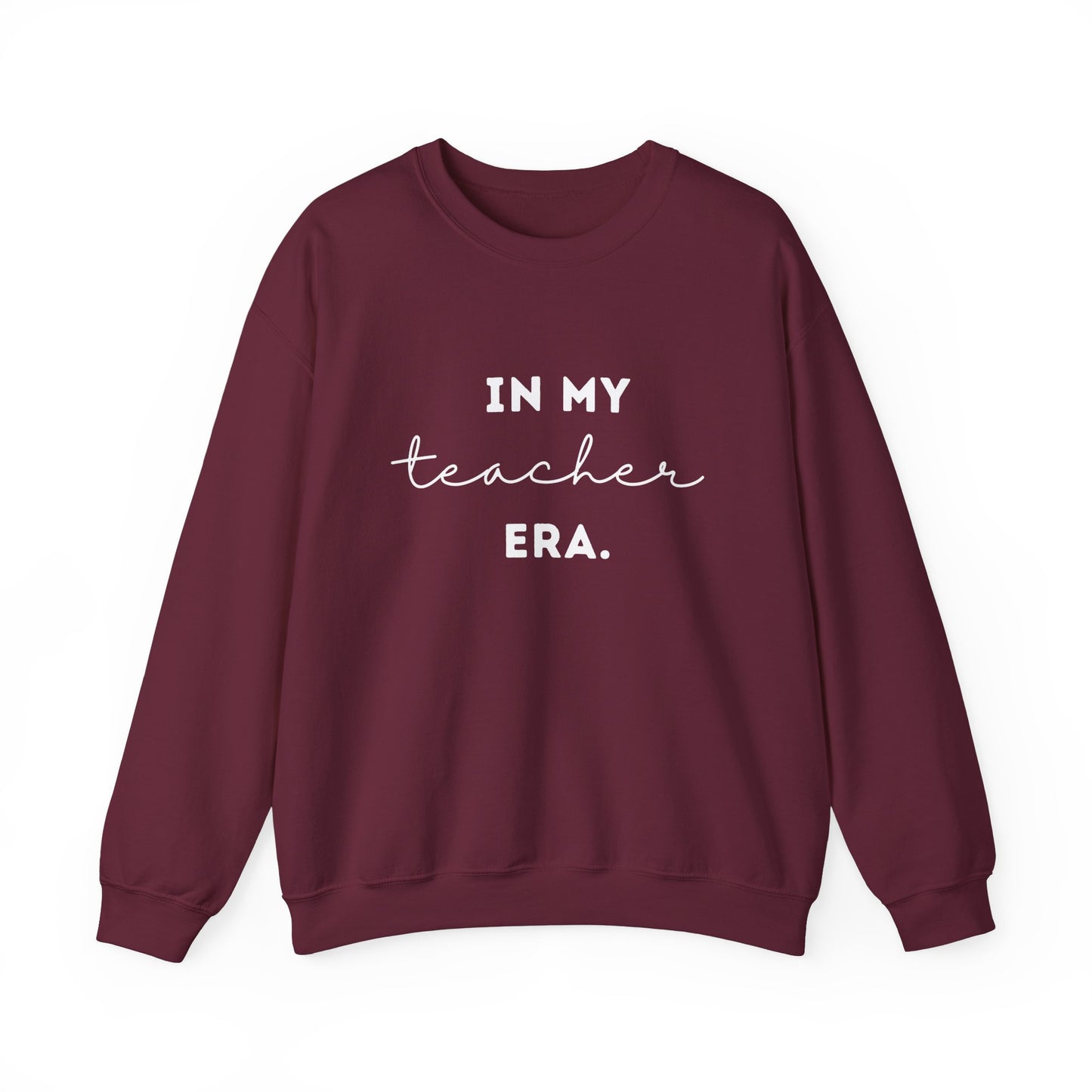 "IN MY TEACHER ERA" Unisex Crewneck Sweatshirt