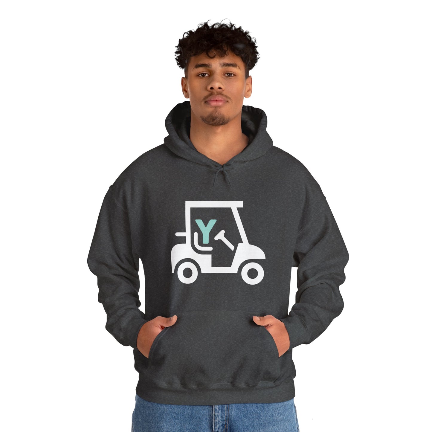 3OT Golf Cart Unisex Heavy Blend™ Hooded Sweatshirt