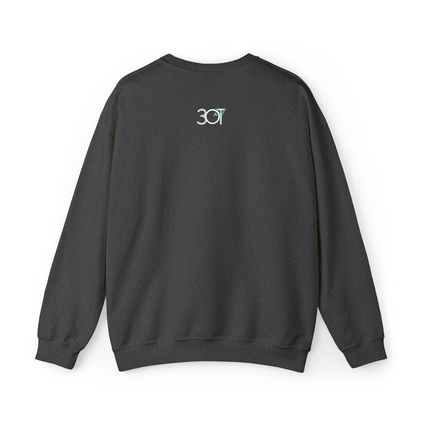 3OT WHACK F*CK Left Hand Golfer Unisex Crewneck Sweatshirt [front print & back logo]