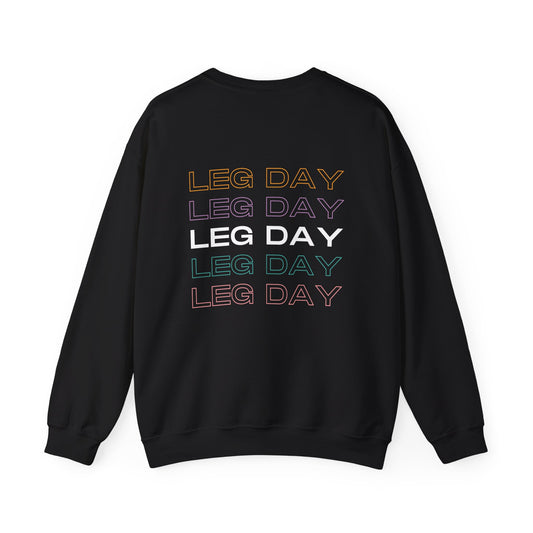 GYN Lifting Club "Leg Day" Pump Cover Unisex Sweatshirt