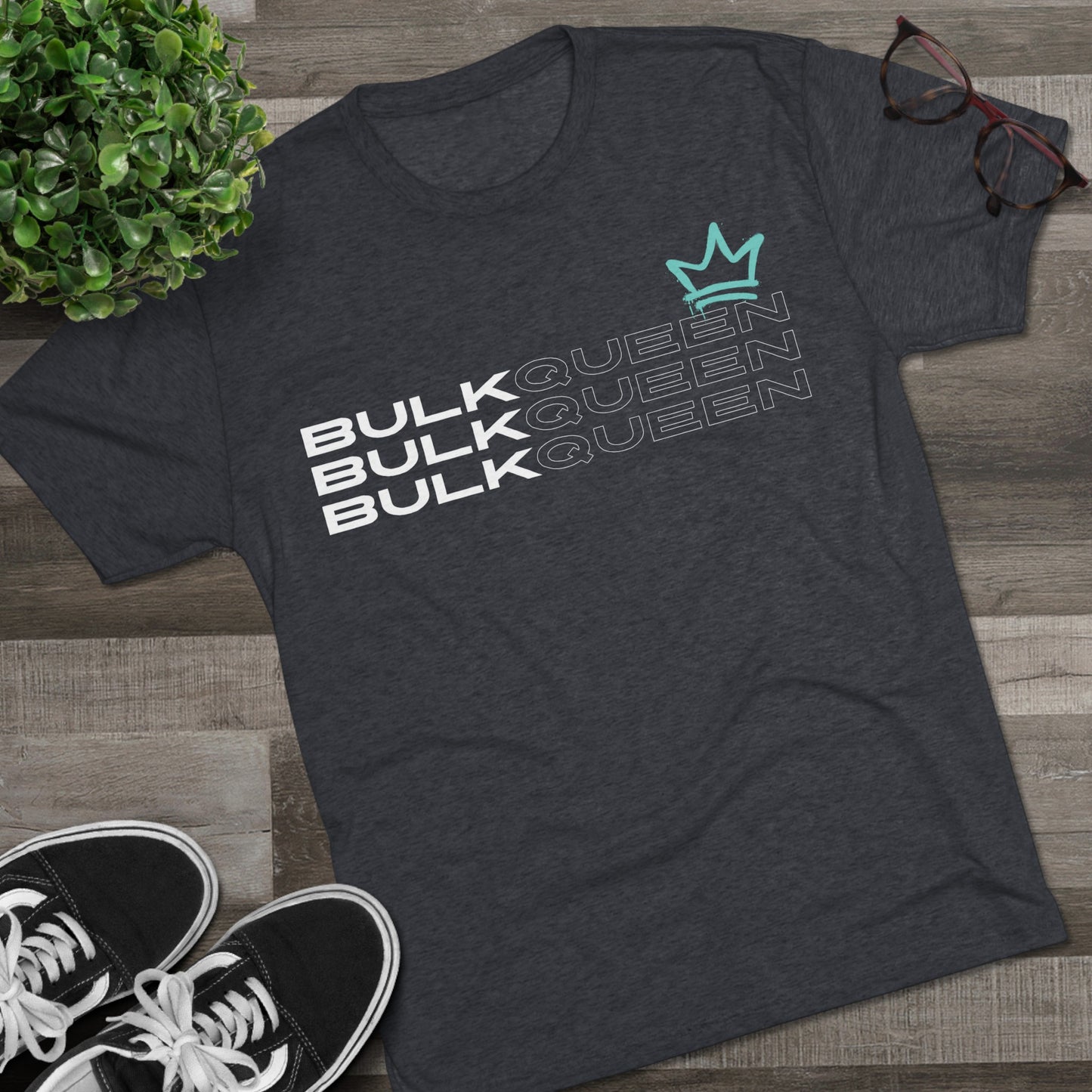 GYN Lyfestyle "BULKQUEEN" Unisex Crew Tee (TRI-BLEND)