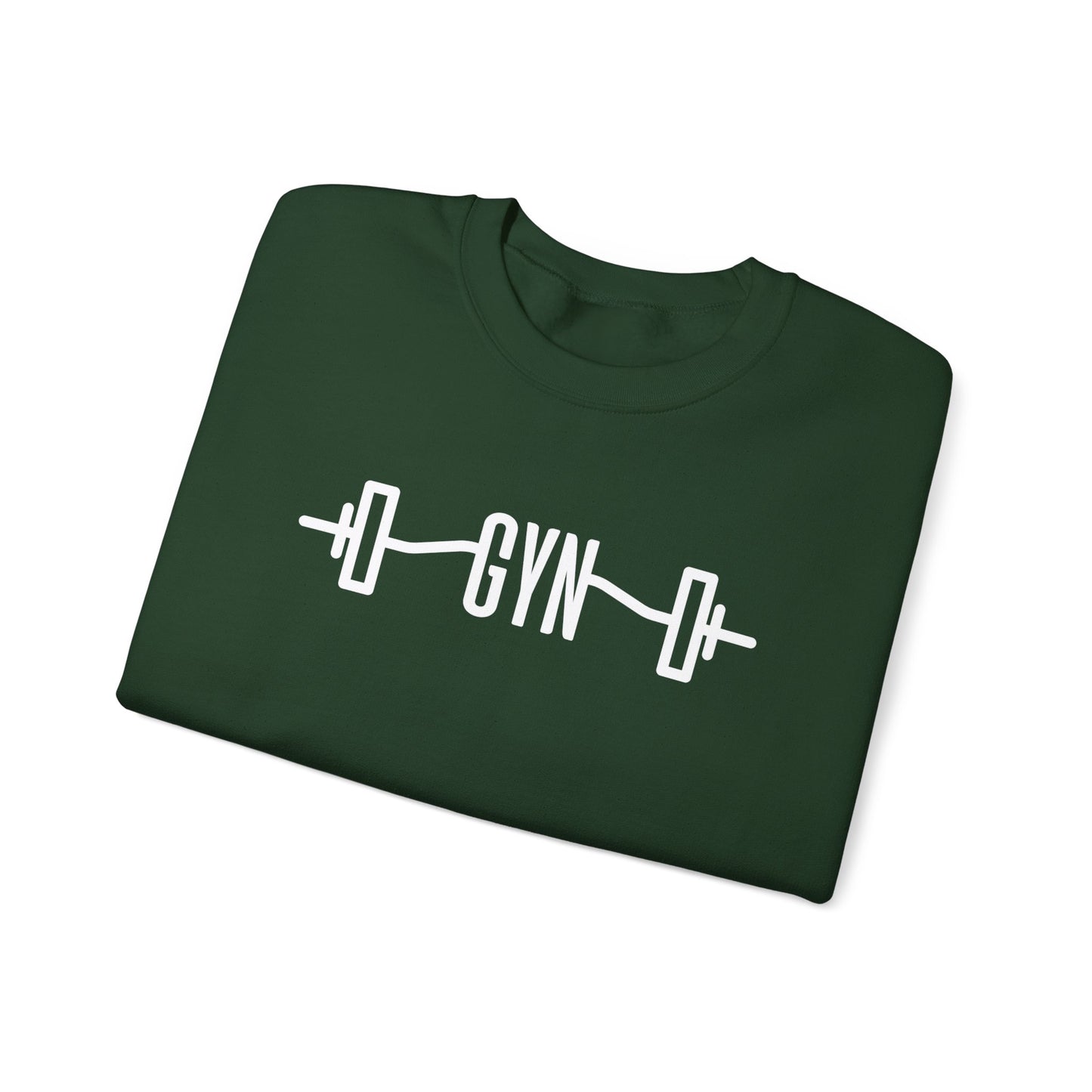 GYN Lifting Club "Fresh Pumps" Pump Cover (Large Logo with back print) Unisex Sweatshirt