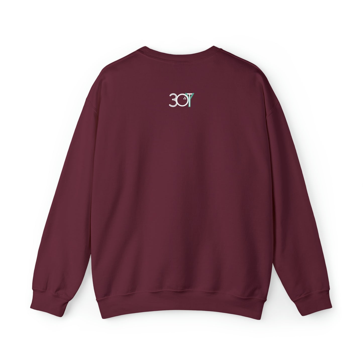 3OT Full Logo Unisex Crewneck Sweatshirt [front print & back logo]