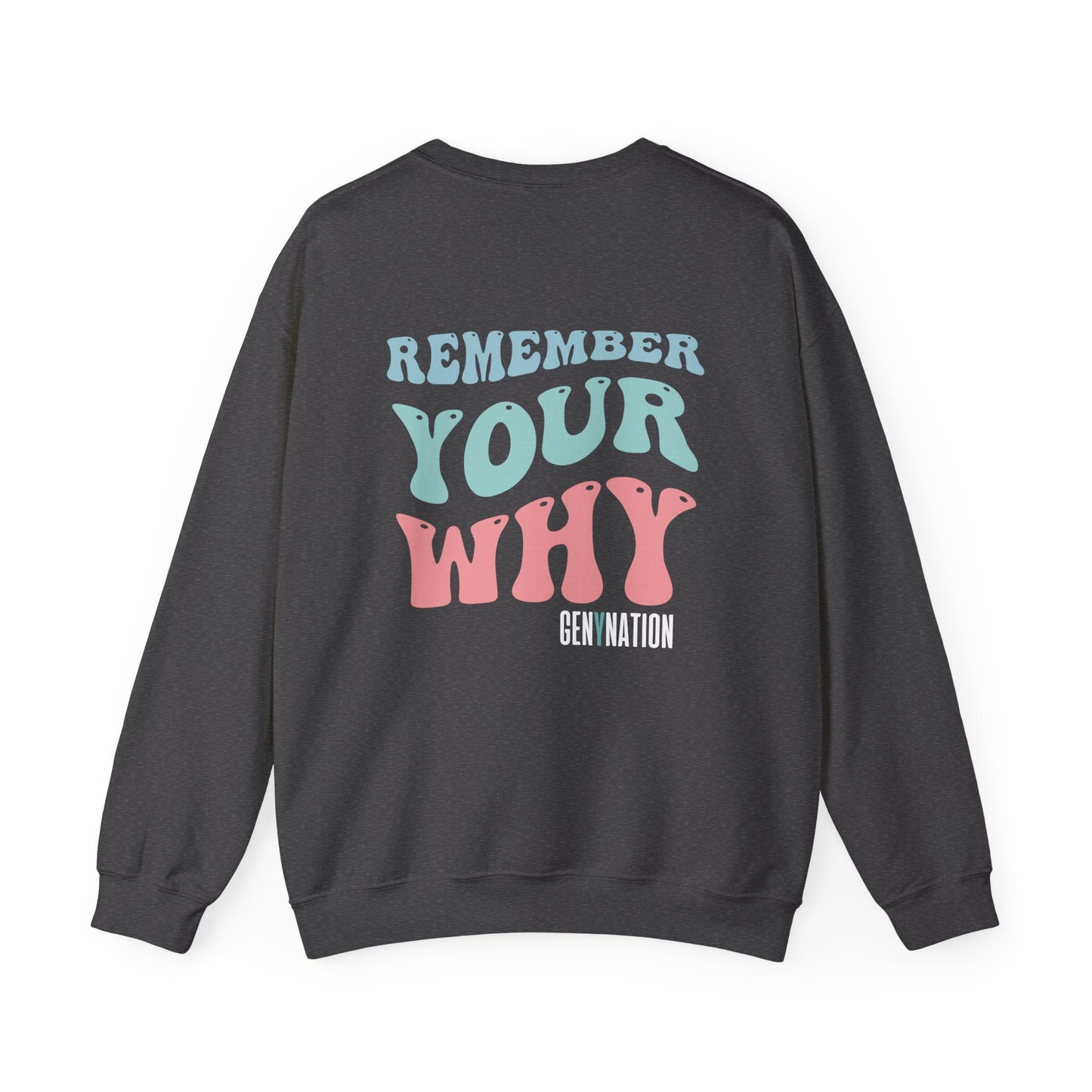 "It's Giving Teacher - Remember Your Why" Unisex Crewneck Sweatshirt