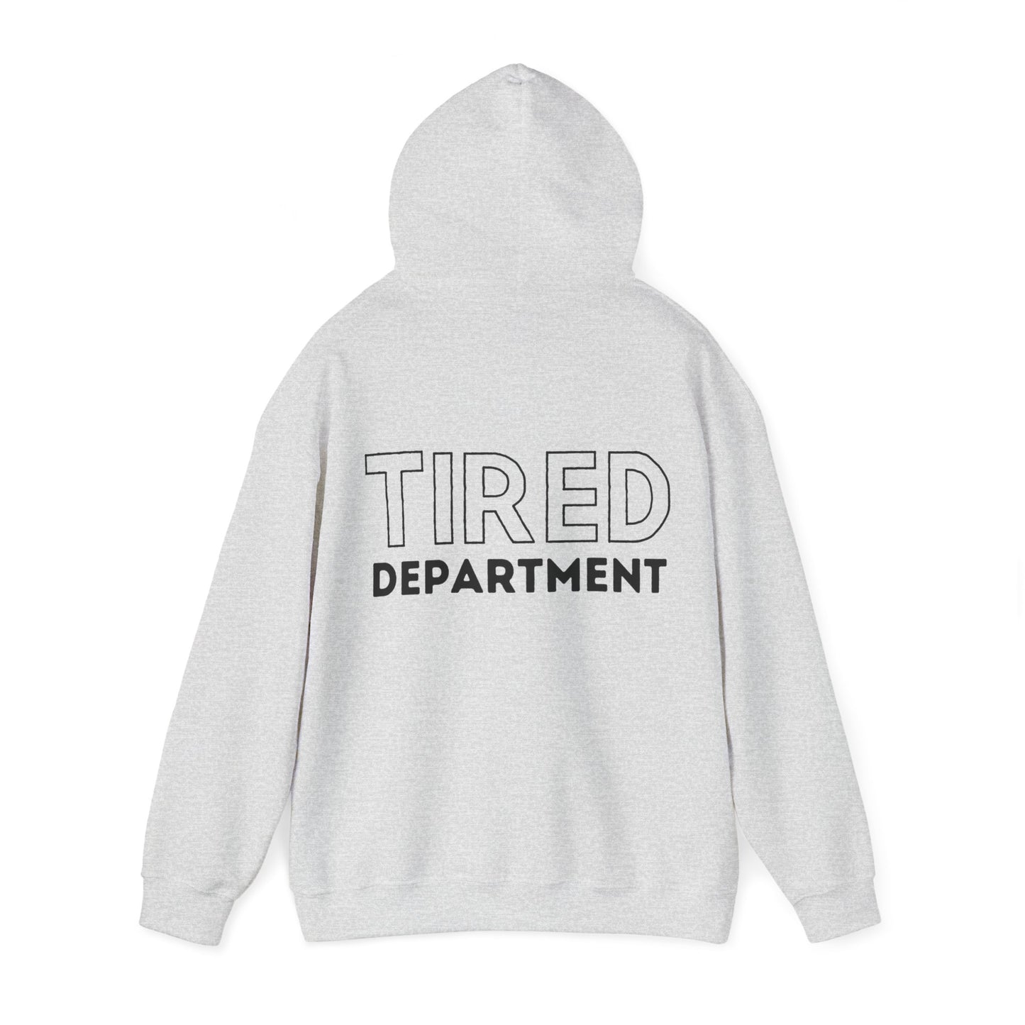 GYN Lyfestyle "Tired Department" Unisex Heavy Blend™ Hooded Sweatshirt