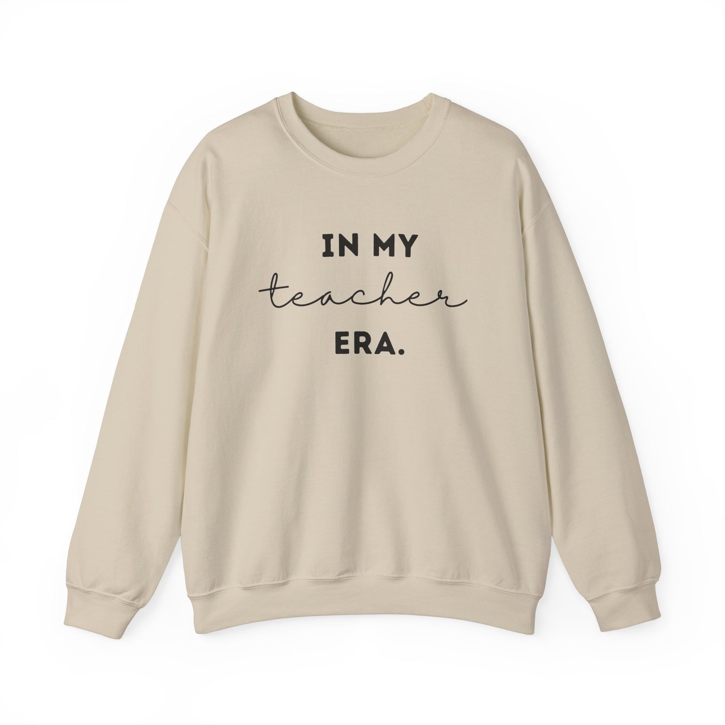 "In My Teacher Era - Remember Your Why" Unisex Crewneck Sweatshirt