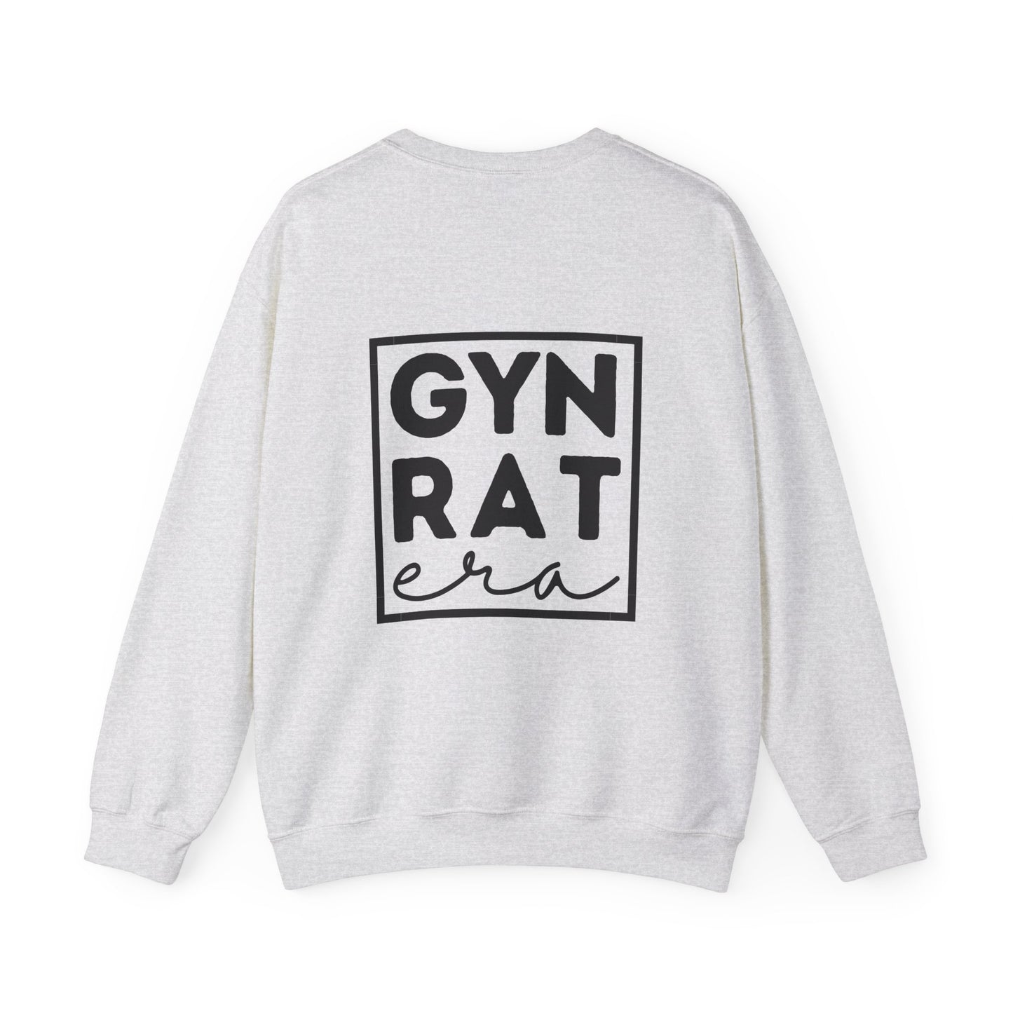 GYN Lifting Club "GYN Rat Era" Pump Cover (Large Logo with back print) Unisex Sweatshirt