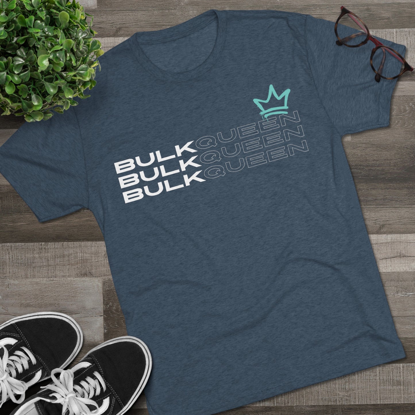 GYN Lyfestyle "BULKQUEEN" Unisex Crew Tee (TRI-BLEND)