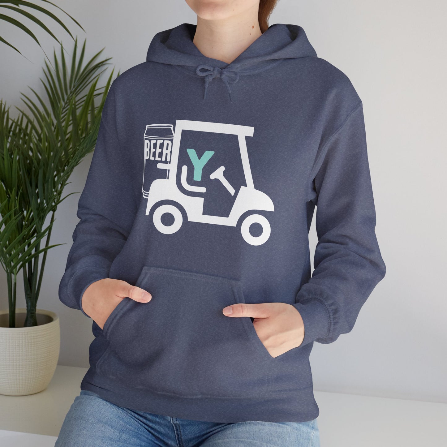 3OT Golf - Beer Cart Unisex Heavy Blend™ Hooded Sweatshirt