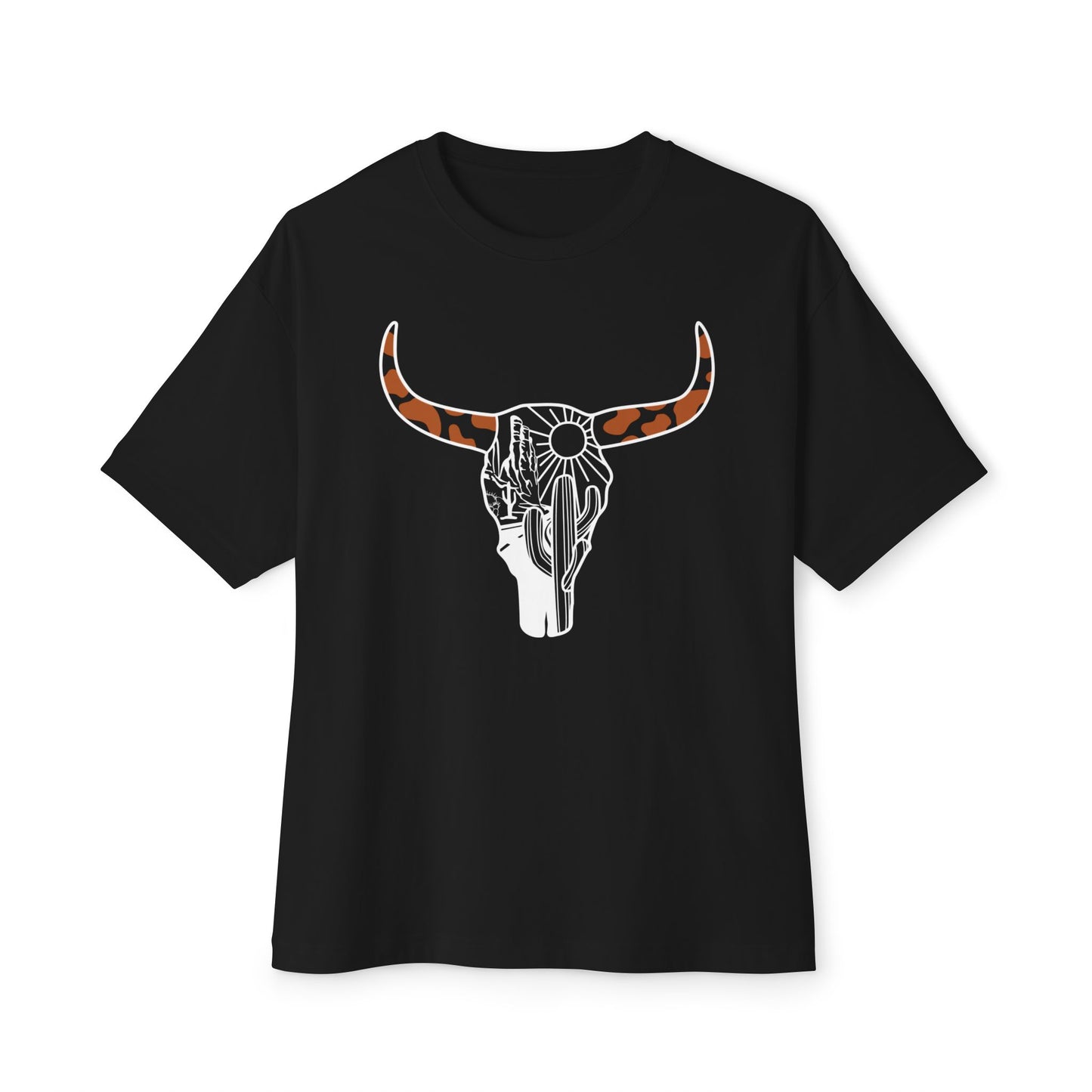 Bull Head Graphic Unisex Oversized T-Shirt