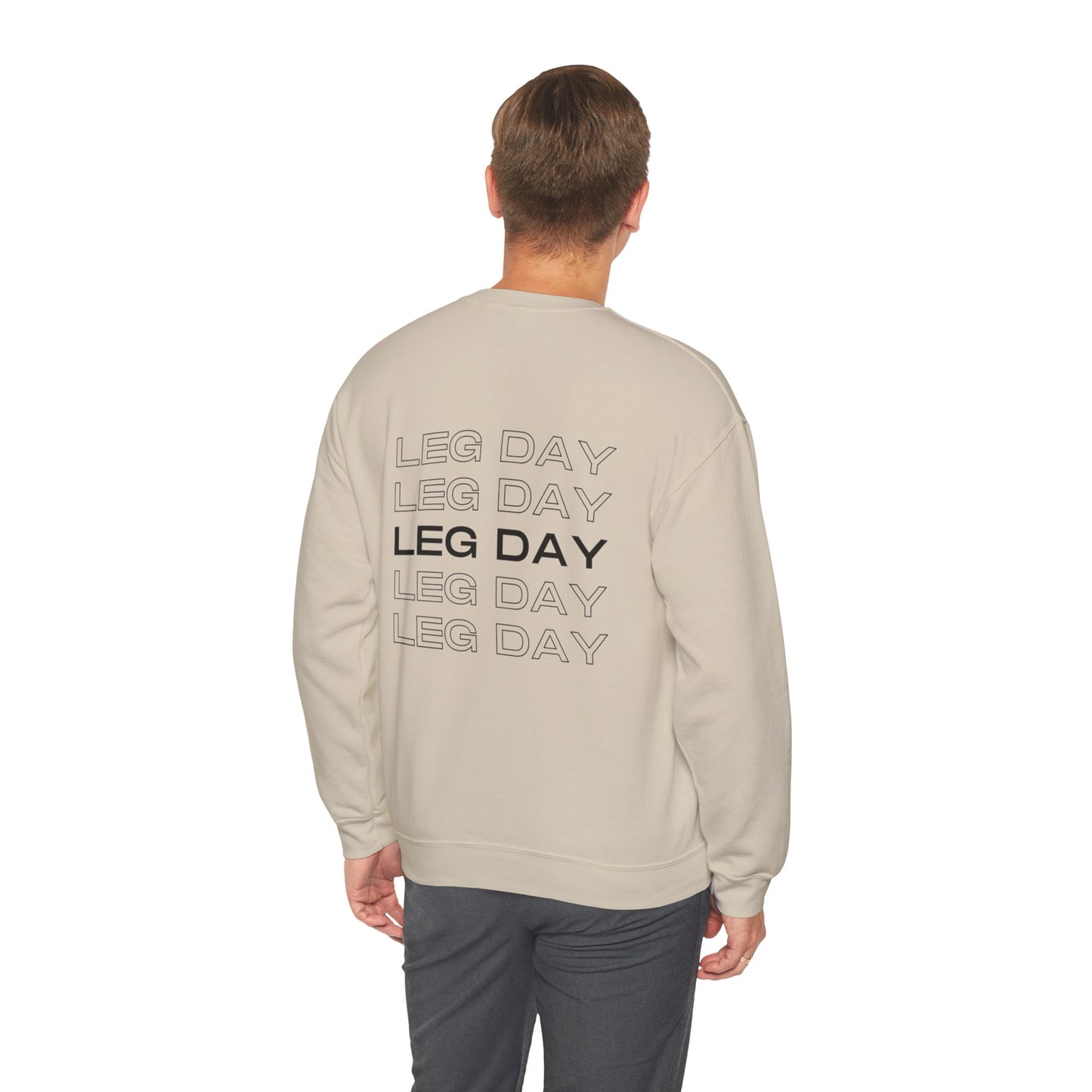 GYN Lifting Club "Leg Day" Pump Cover Unisex Sweatshirt