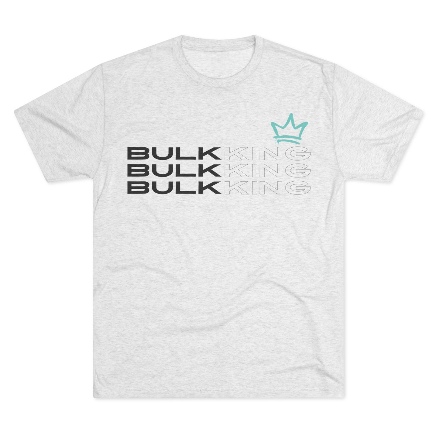 GYN Lyfestyle "BULKKING" Unisex Crew Tee (TRI-BLEND)