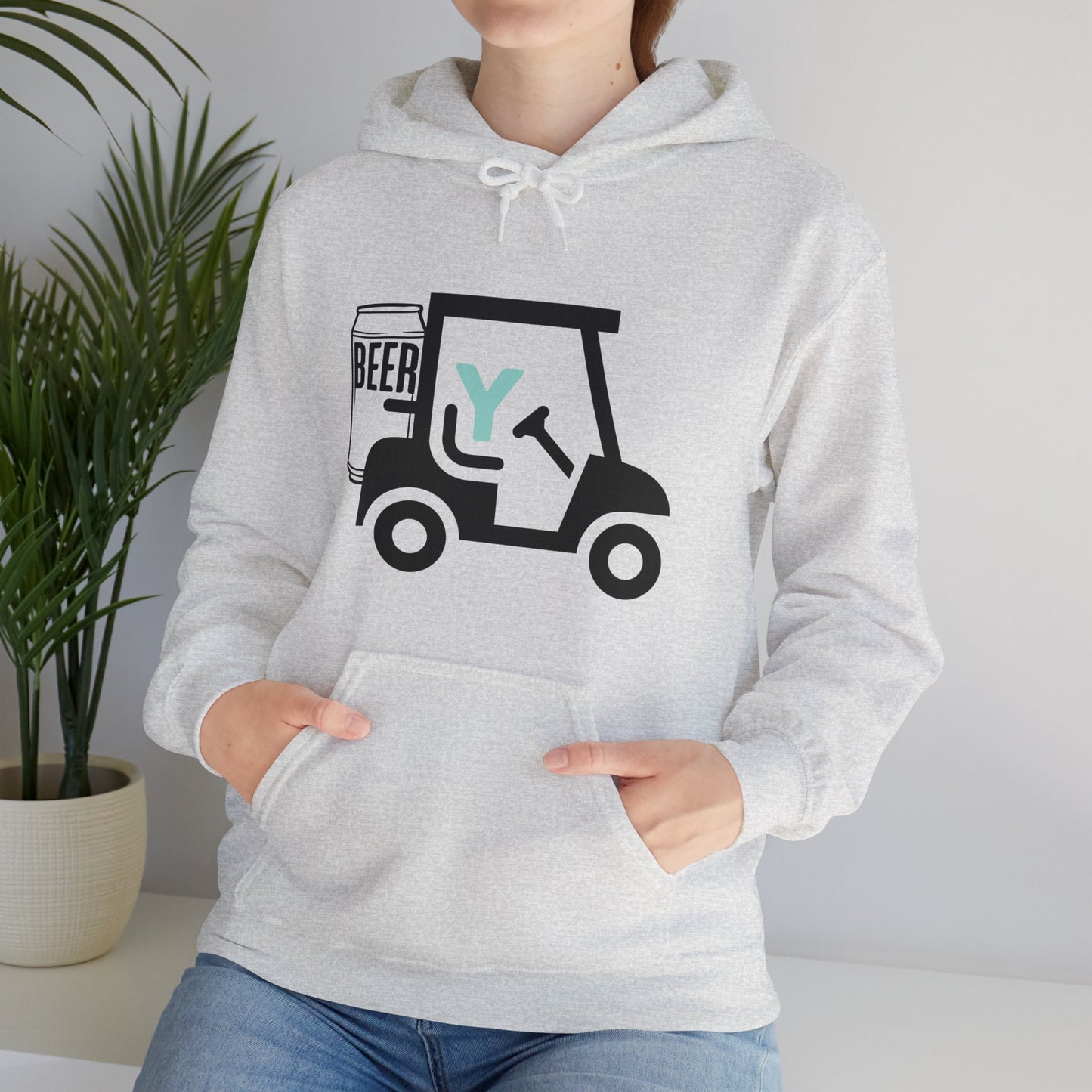 3OT Golf - Beer Cart Unisex Heavy Blend™ Hooded Sweatshirt