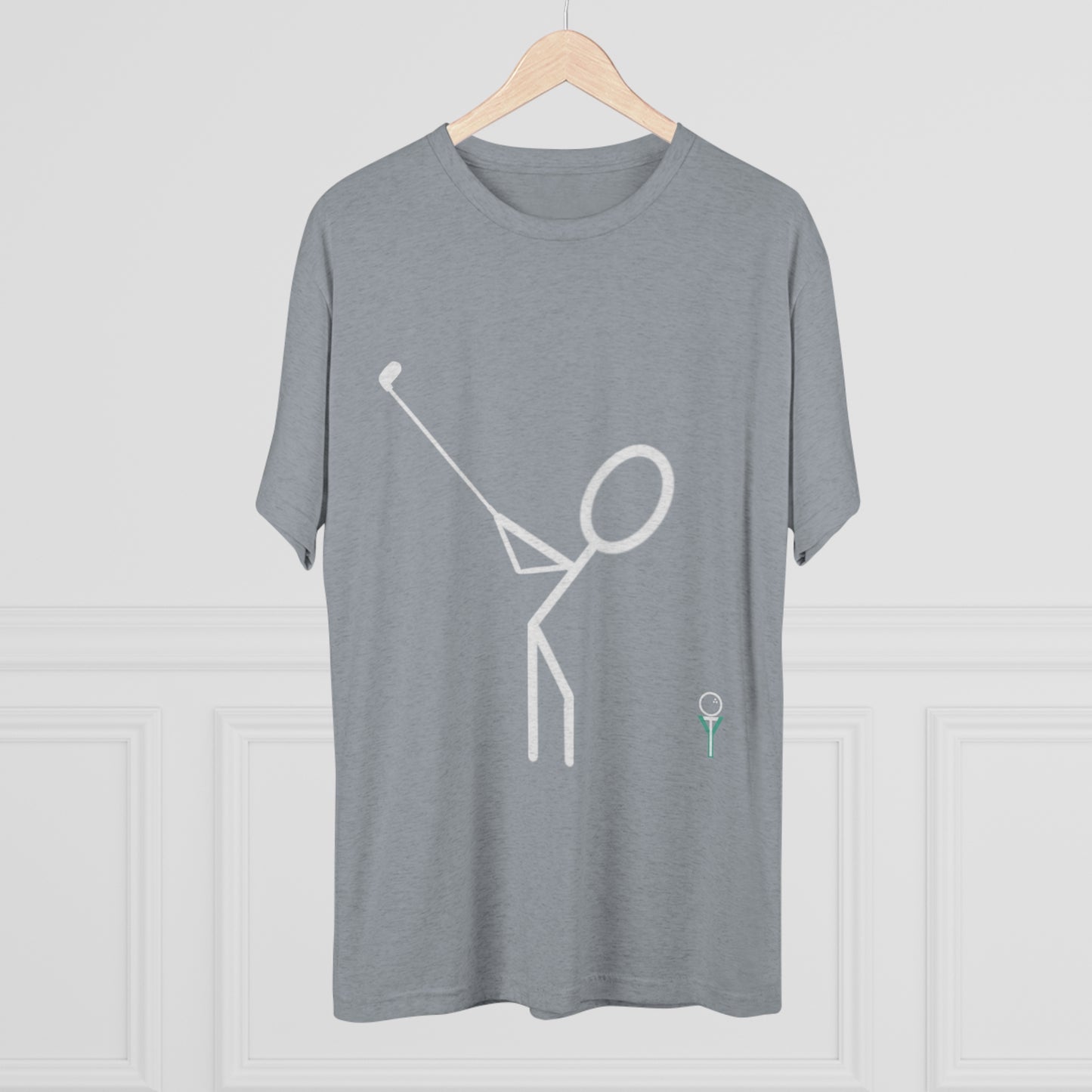 3OT Right Hand Golfer Unisex Crew Tee (TRI-BLEND)