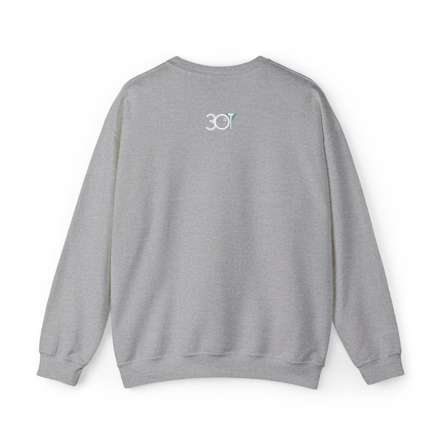 3OT Full Logo Unisex Crewneck Sweatshirt [front print & back logo]