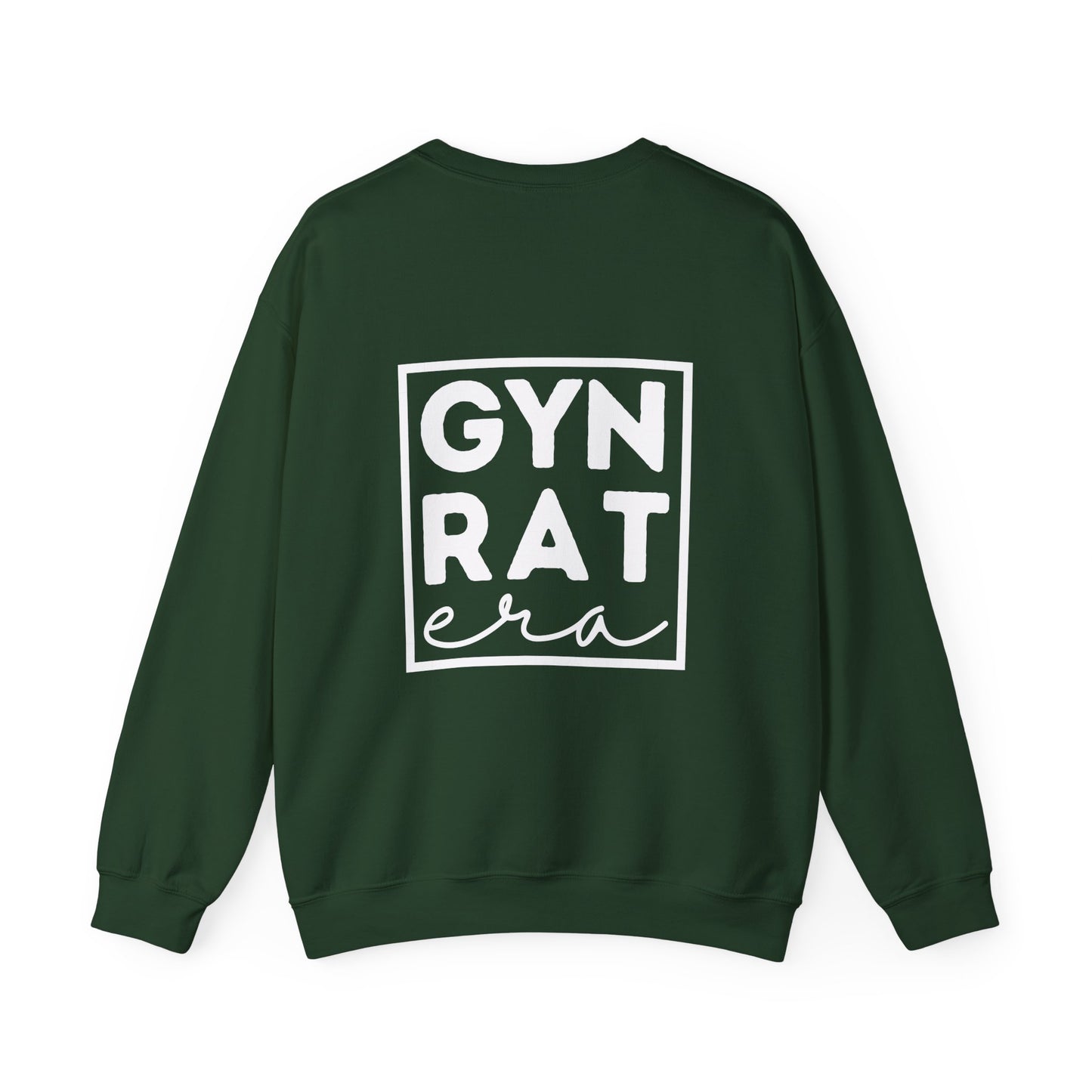 GYN Lifting Club "GYN Rat Era" Pump Cover (Large Logo with back print) Unisex Sweatshirt