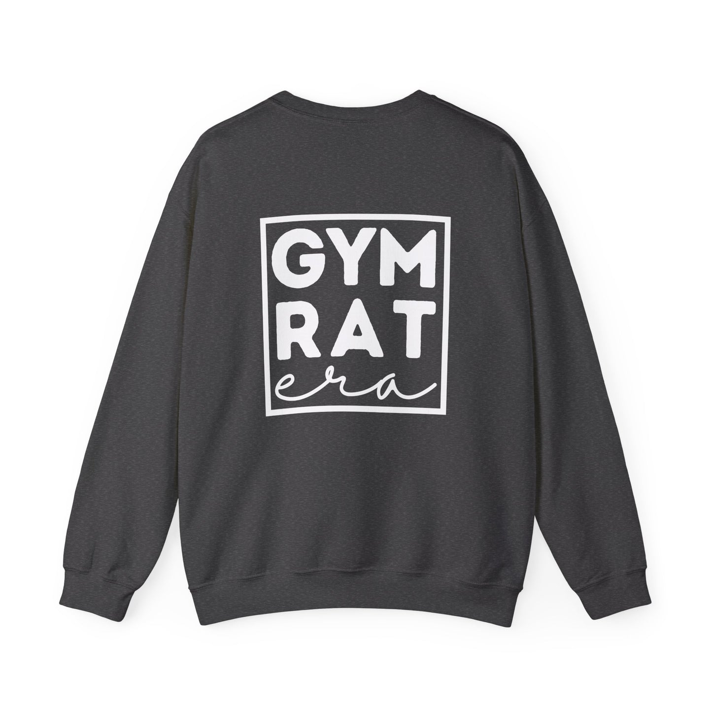 GYN Lifting Club "Gym Rat Era" Pump Cover (small side logo with back print) Unisex Sweatshirt