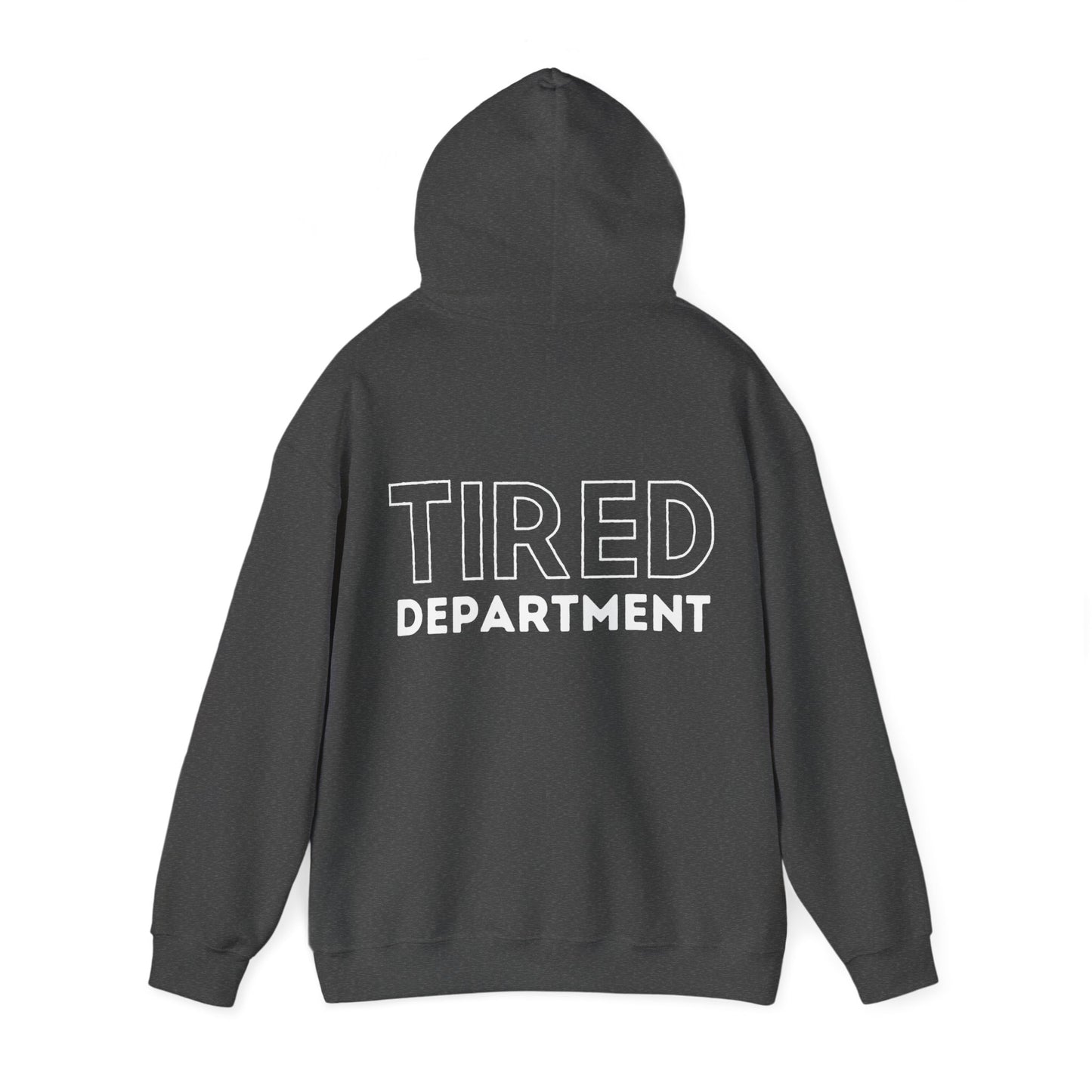 GYN Lyfestyle "Tired Department" Unisex Heavy Blend™ Hooded Sweatshirt