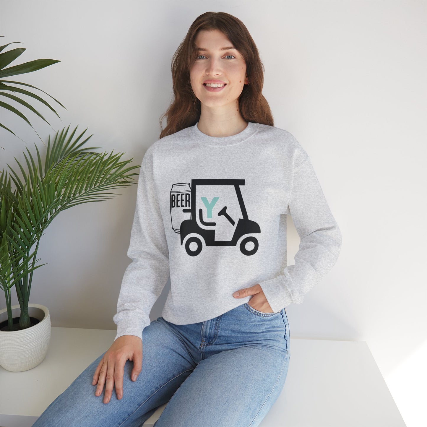 3OT Golf "Beer Cart" Unisex Sweatshirt