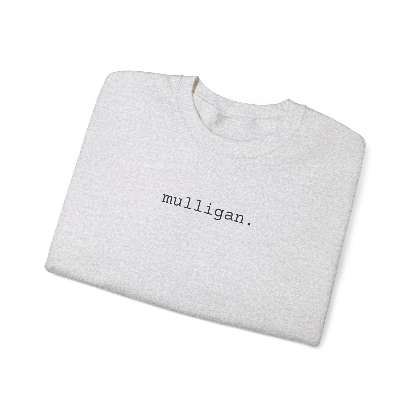 3OT "mulligan" Unisex Crewneck Sweatshirt [front print & back logo]