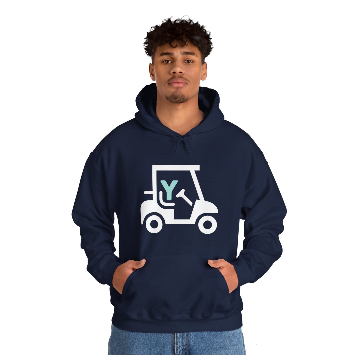 3OT Golf Cart Unisex Heavy Blend™ Hooded Sweatshirt