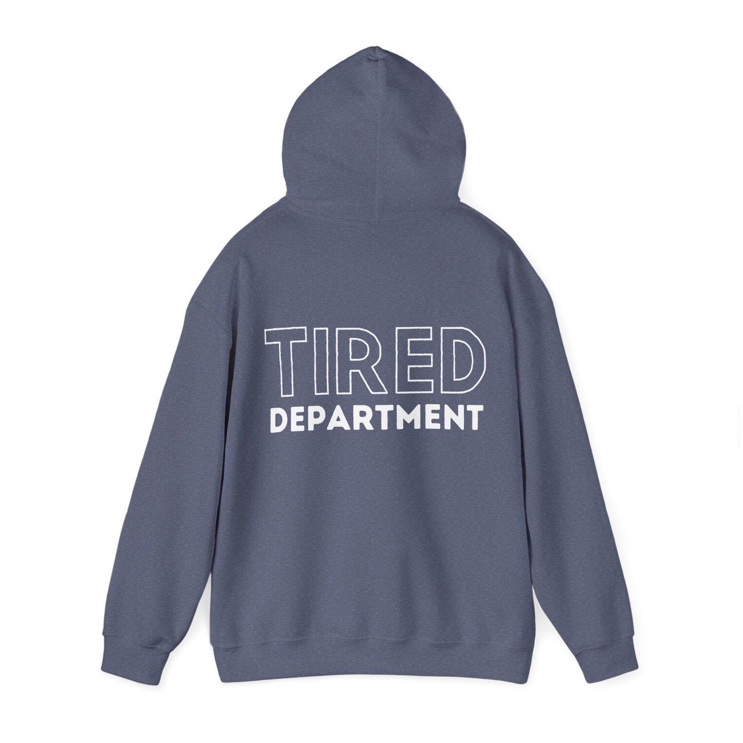 GYN Lyfestyle "Tired Department" Unisex Heavy Blend™ Hooded Sweatshirt