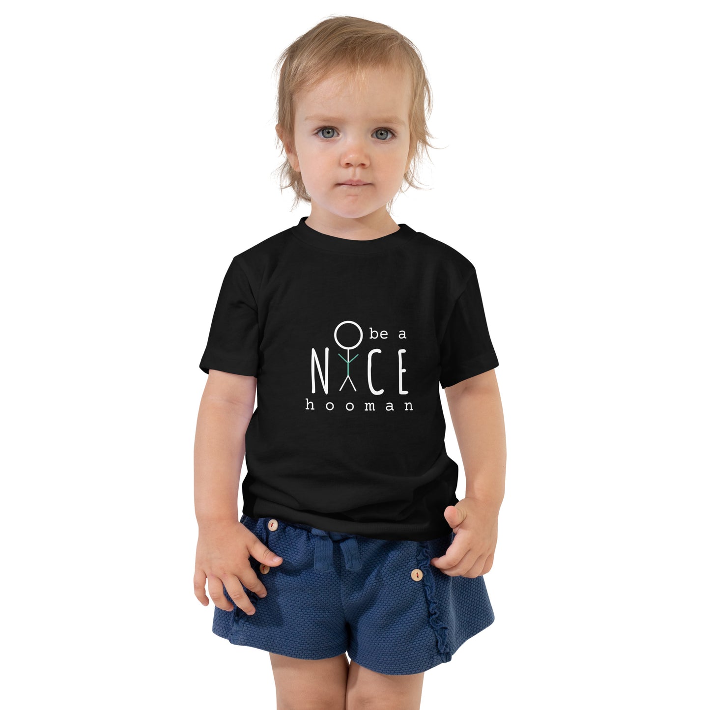 "Nice Hooman in Training" Toddler Short Sleeve Tee