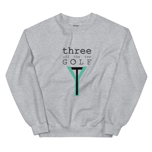 3OT Full Logo Right Hand Unisex Sweatshirt [front & back print]